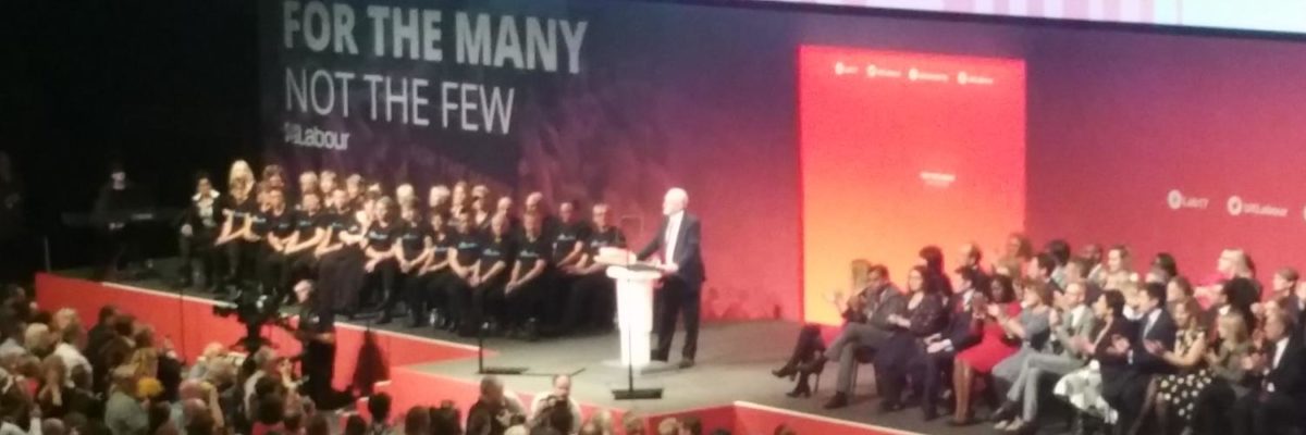 Jeremy Corbyn speaks at labour conference 17 #lab17