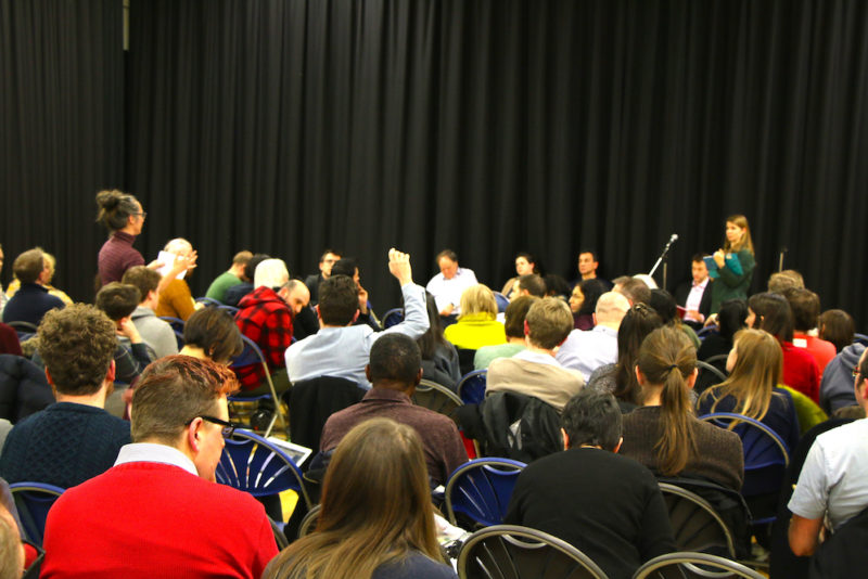 The panel took questions from the audience, Photo credit: Sophia Mangera